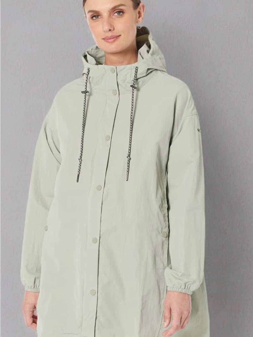 Columbia Sportswear Day Trippin II Long Jacket (Light Green)